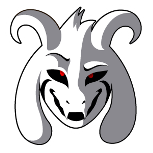 here is a Undertale Asriel Dreemurr from the Undertale and Deltarune collection for sticker mania