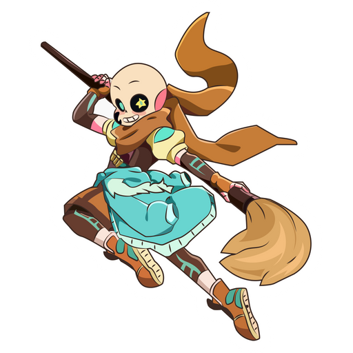 here is a Undertale Ink Sans Sticker from the Undertale and Deltarune collection for sticker mania