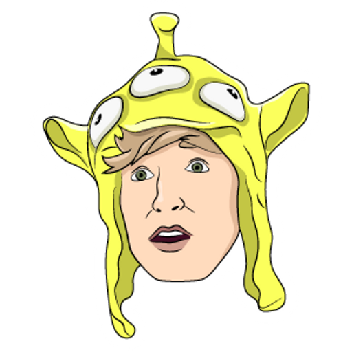 here is a Logan Poul Toy Story Alien Hat from the Youtubers collection for sticker mania