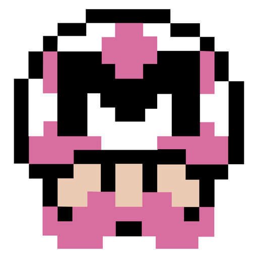 here is a Markiplier Pink Mushroom Sticker from the Youtubers collection for sticker mania