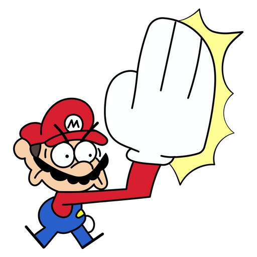 TerminalMontage Mario Sticker